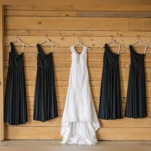 David’s bridal bridesmaids dress